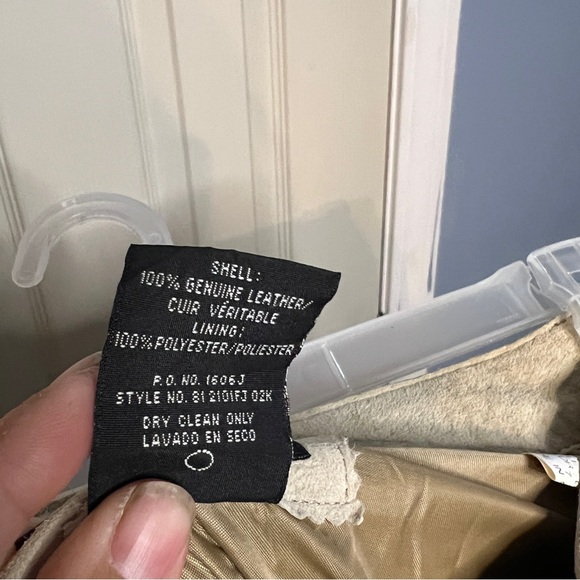 FUBU Vintage 90's Y2K Women's Bootcut Suede Leather Lined Pants Size 7 - Picture 5 of 7